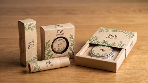Lip Balm Box Formats for Tube, Twist-Up Pot & Tin Configurations