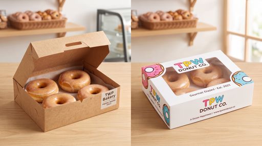Kraft Donut Boxes vs Cardboard Donut Boxes: Which is Better?