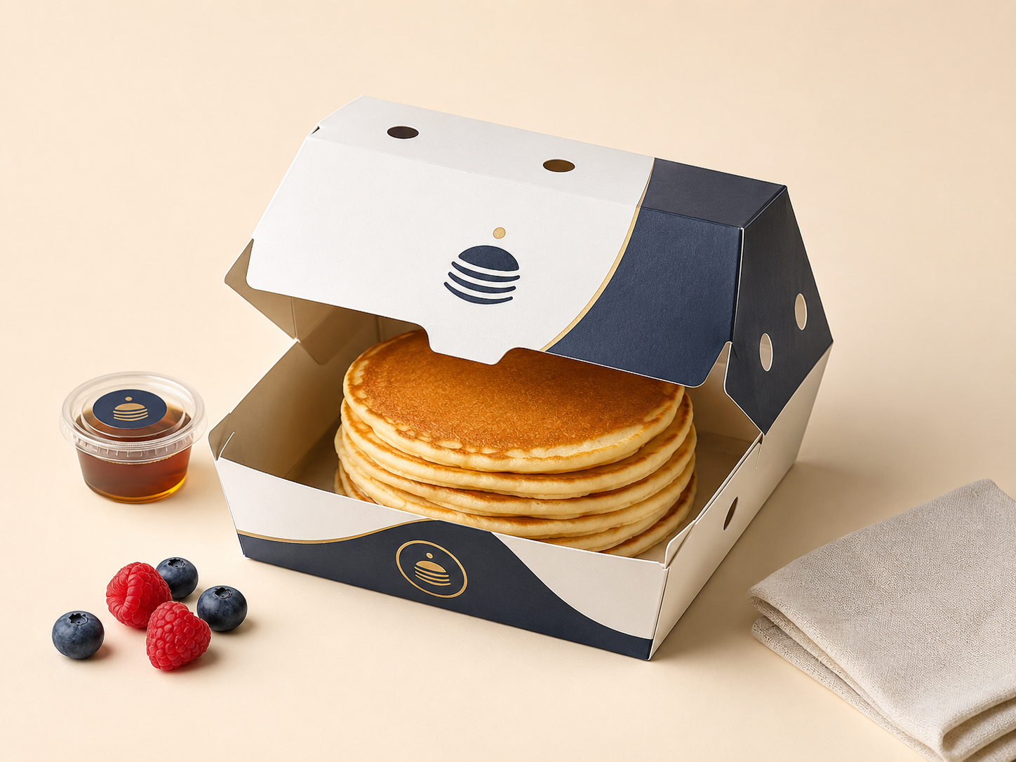 Pancake Boxes — Custom Boxes