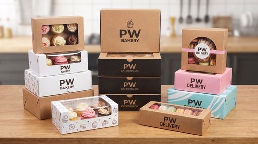 Custom Dessert Boxes for Bakeries, Caterers & Delivery Brands